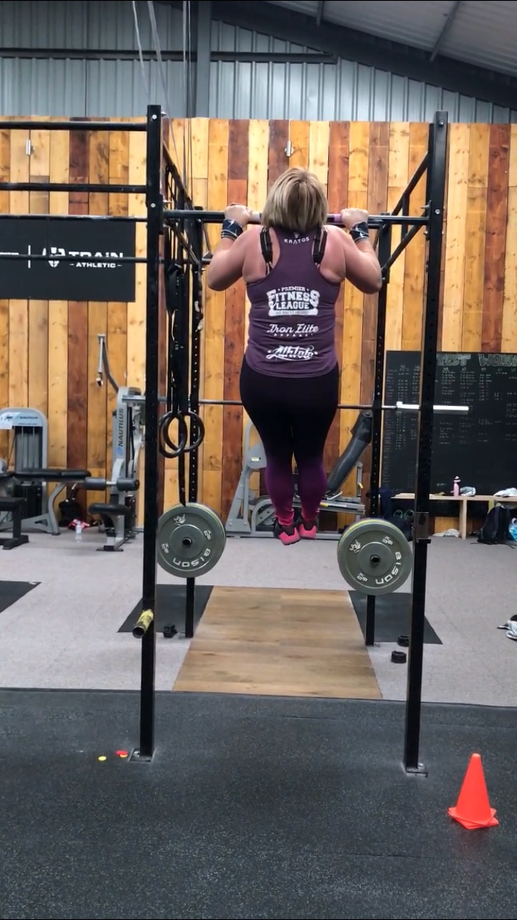 First Pull Up at Crossfit after losing 10kg #Crossfit #macros